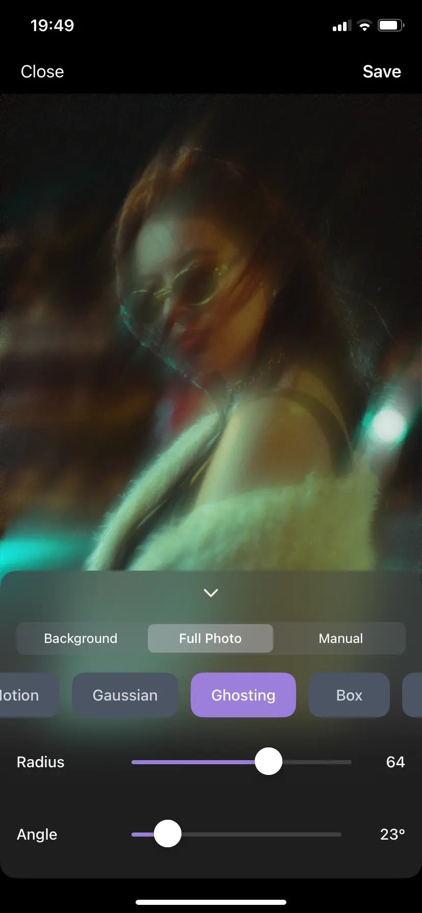 Make Blur App - Ghost Blur Effect 2