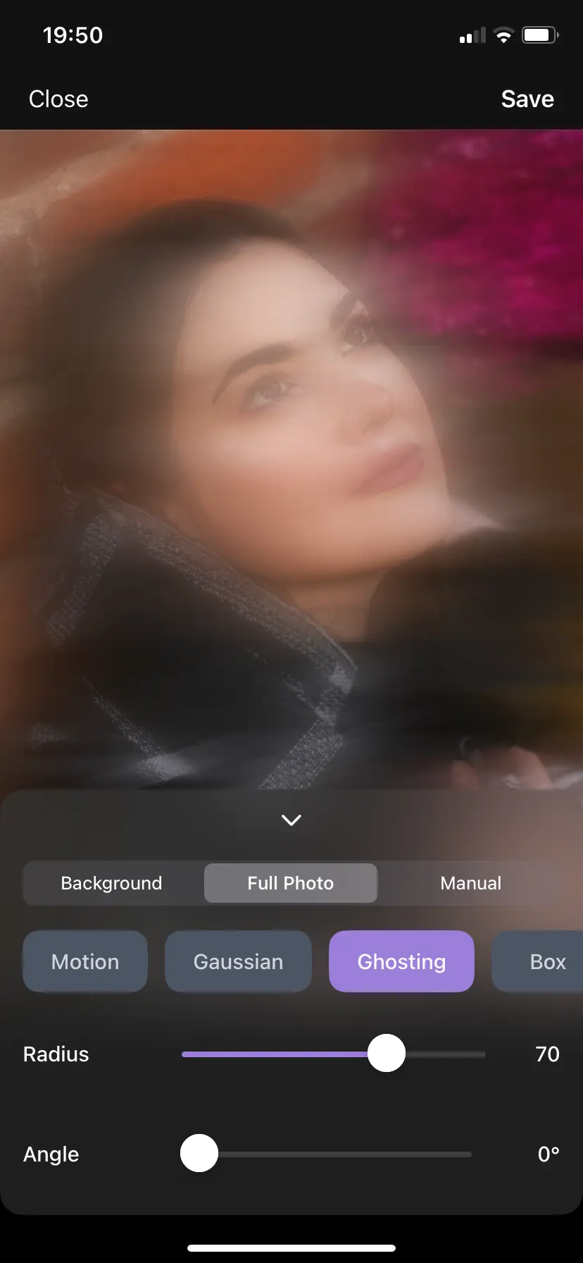 Make Blur App - Ghost Blur Effect